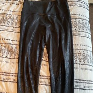 Aerie shine crackle leggings